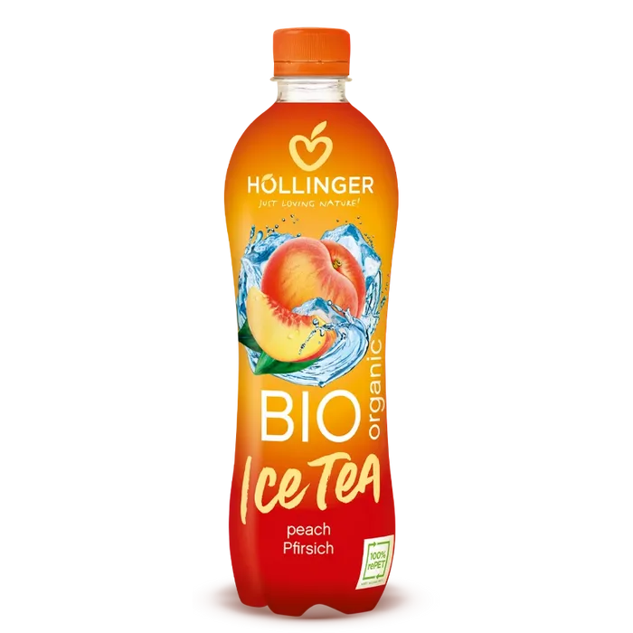 Hollinger Ledový čaj broskev 500 ml BIO